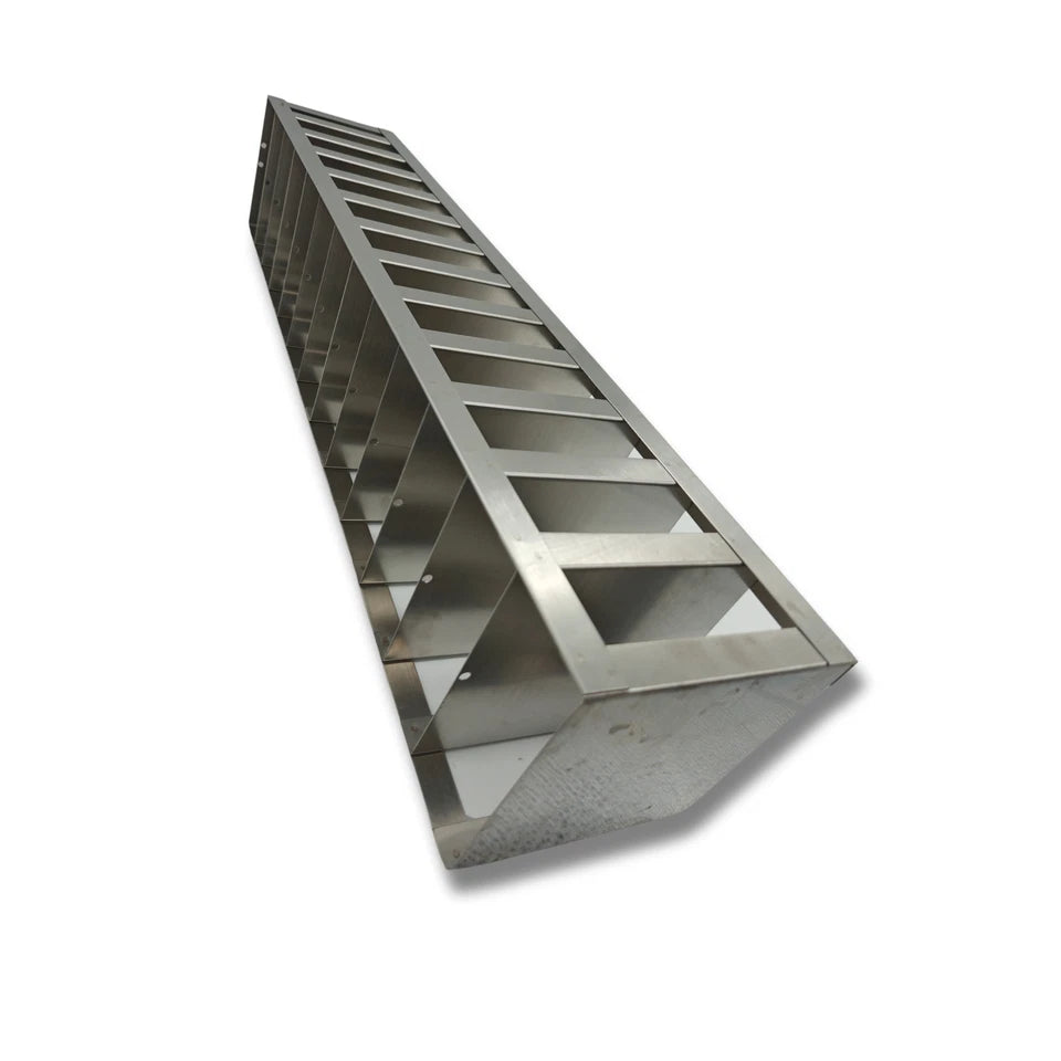 13-Shelf Cryogenic Vertical Freezer Storage Rack For 2" Boxes with Locking Rod