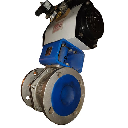 MARWIN 3" 150 CONTROL BALL VALVE SERIES 5801F W/ UNITORQ ACTUATOR M295K44DLS