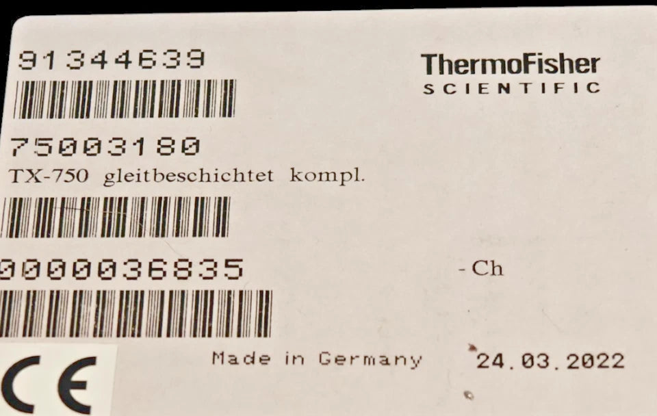 Thermo Sorvall 75003180 4x750mL Swinging Bucket Rotor Legend XT/XF ST40 X3 - NEW
