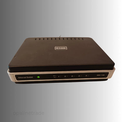 D-Link DES-1105 5-Port 10/100 Network Switch - Fully Tested & Working
