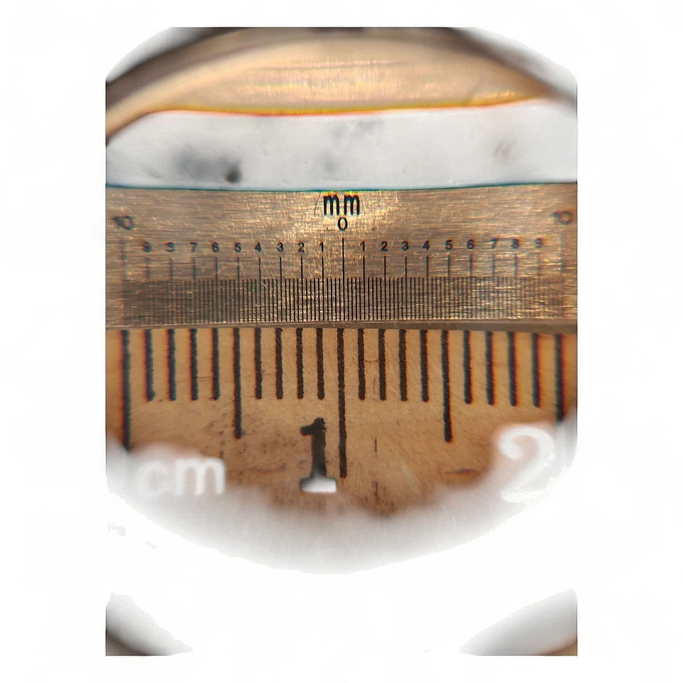 Luna Optical Magnifying Loupe (8x)  Coin Stamp Magnifier Linen Tester Thread Counter