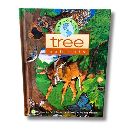 Mondo Exploring Tree Habitats Oversized Carpet Book & Hardcover Read-Along Copy