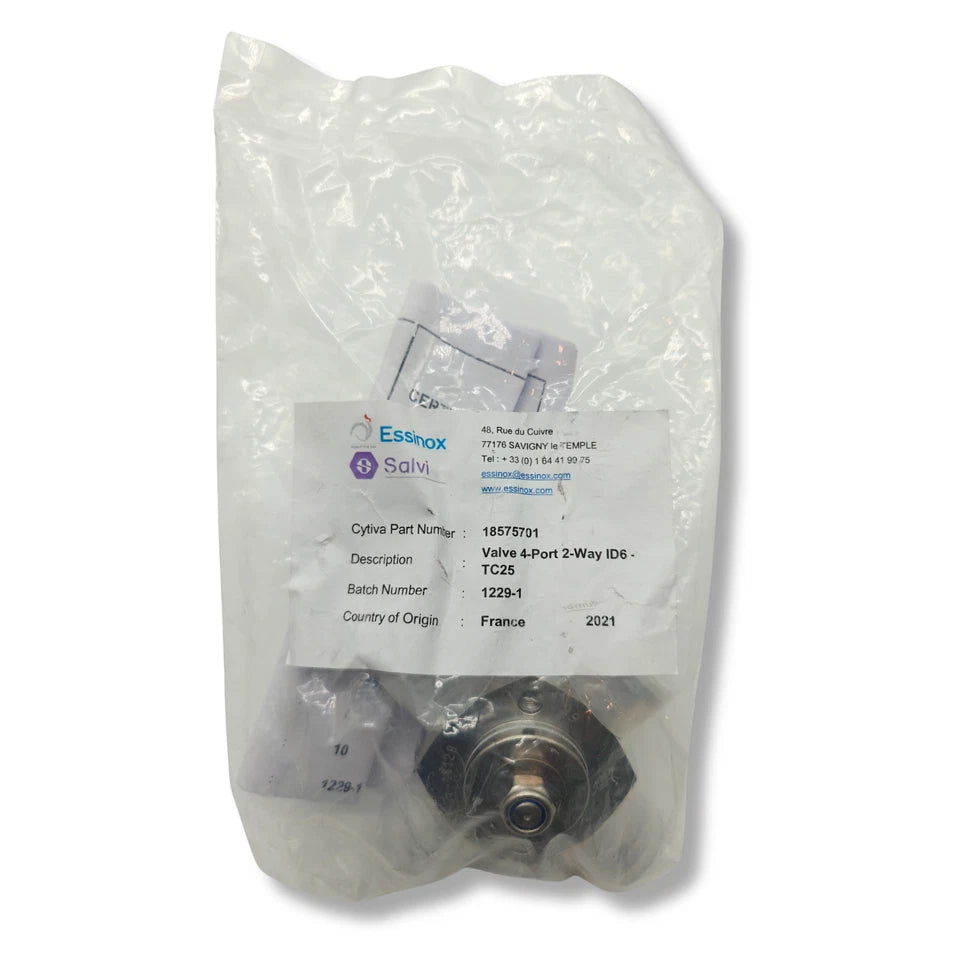 Cytiva [18575701] 4-Port 2-Way Valve ID 6mm TC25 for BPG and Chromaflow Columns