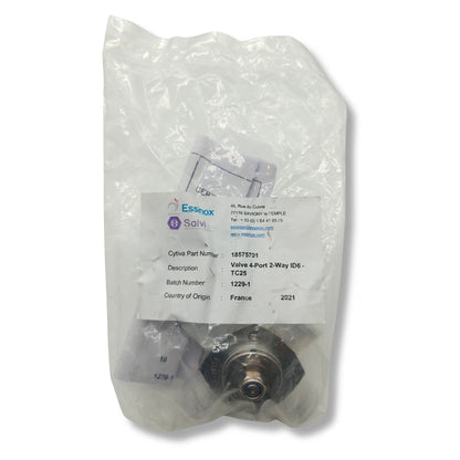 Cytiva [18575701] 4-Port 2-Way Valve ID 6mm TC25 for BPG and Chromaflow Columns