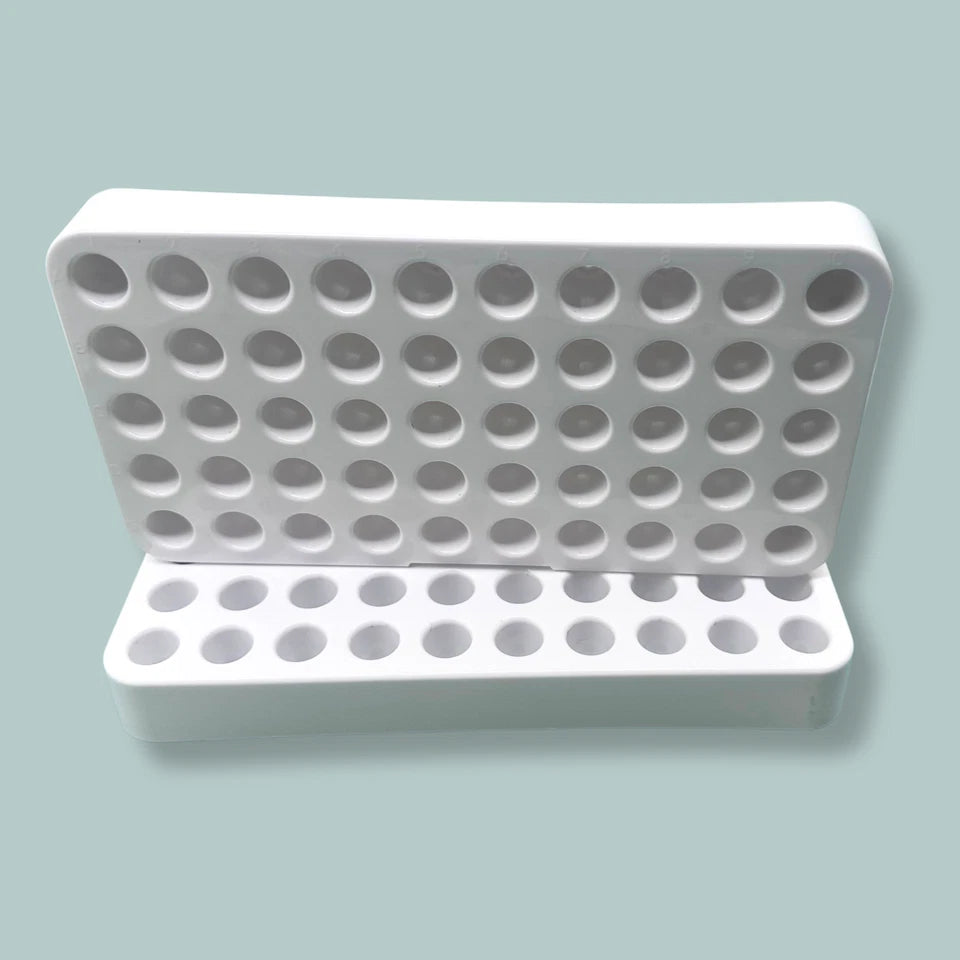 2pk Thermo Nalgene CryoTube Vial Racks 50-Position (5x10) | CAT# [5030-0510]
