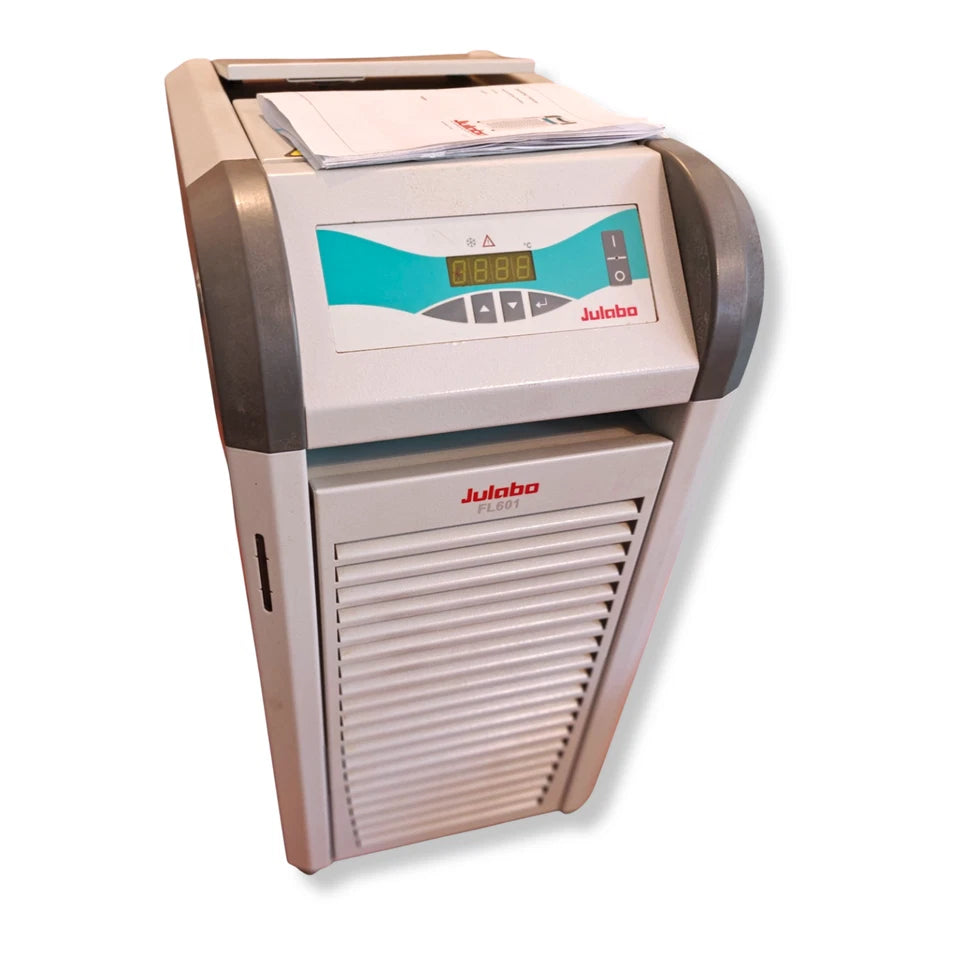 Julabo FL601 Recirculating Chiller with Copper Coil Immersion Heat Exchanger