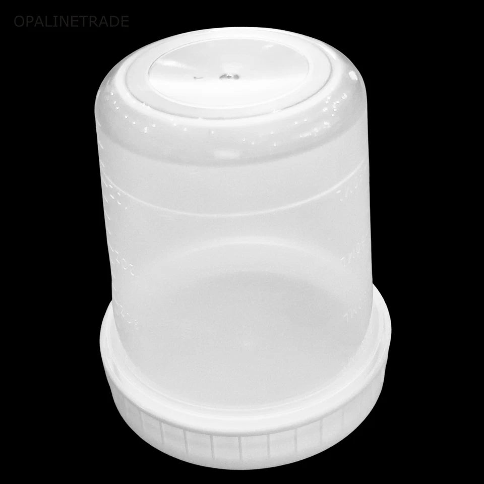 10-Pack 120mL Lab Specimen Containers with Screw Cap - Marked Date/Room