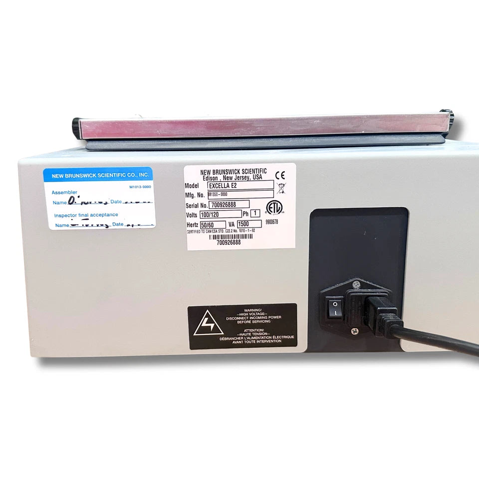 New Brunswick Scientific Excella E2 Platform Orbital Laboratory Shaker
