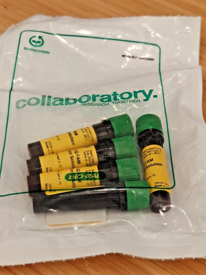 iCycler iQ FAM Calibrator Solution Pkg of 5, 1.5 ml tubes Cat #1708793 EXP 2027