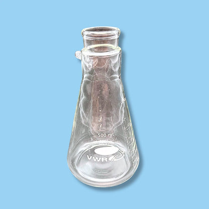 Set of VWR 500mL Filtering Flask & 4 Pyrex 50mL Volumetric Pipets | Heavy Wall
