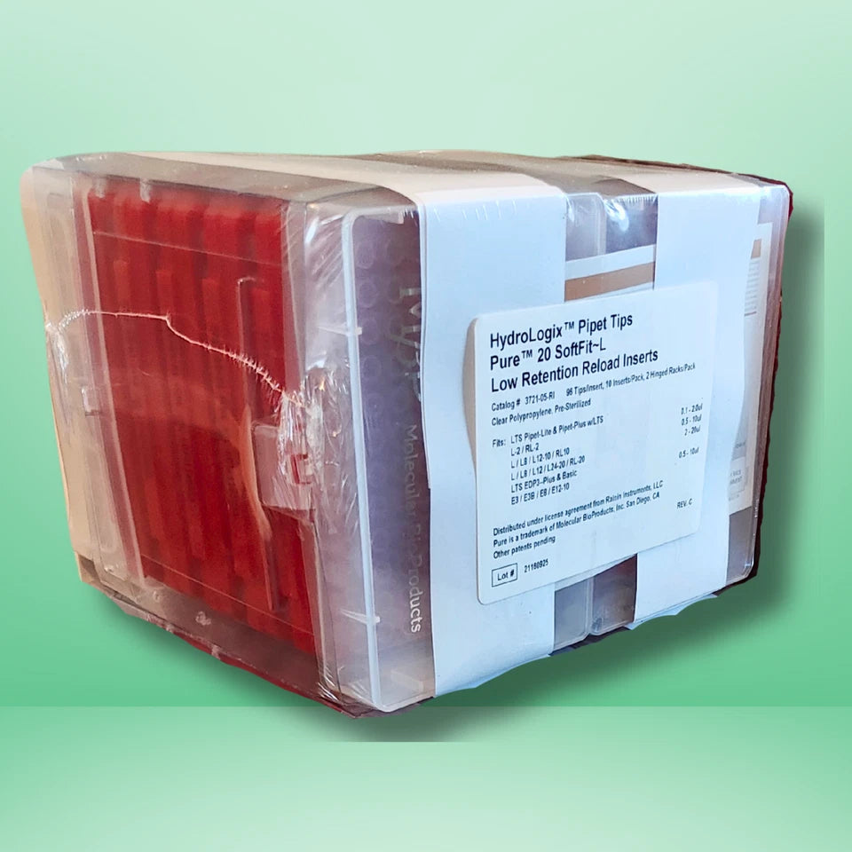 Thermo Rainin LTS SoftFit-L 20µL Non-Filtered Pipette Tips, Sterile , 4800/Case