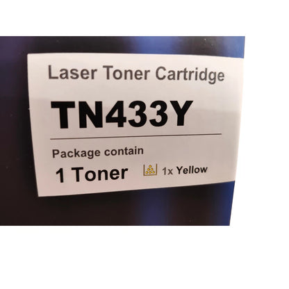 Brother Compatible TN433 Toner Cartridge Set C/M/Y 3-Pack MFC L8610CDW HL L8360CDW