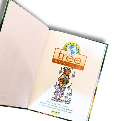 Mondo Exploring Tree Habitats Oversized Carpet Book & Hardcover Read-Along Copy