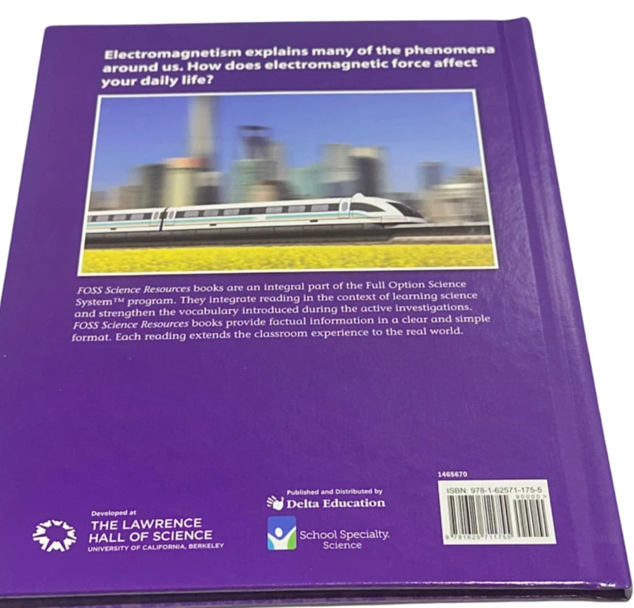 FOSS Electromagnetic Forces Hardcover Book | Delta Education | Science Resources