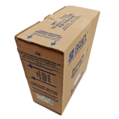 BRADY PS-375-2-BK PermaSleeve Heat-Shrink 1,000/Roll Wire & Cable Labels | Black