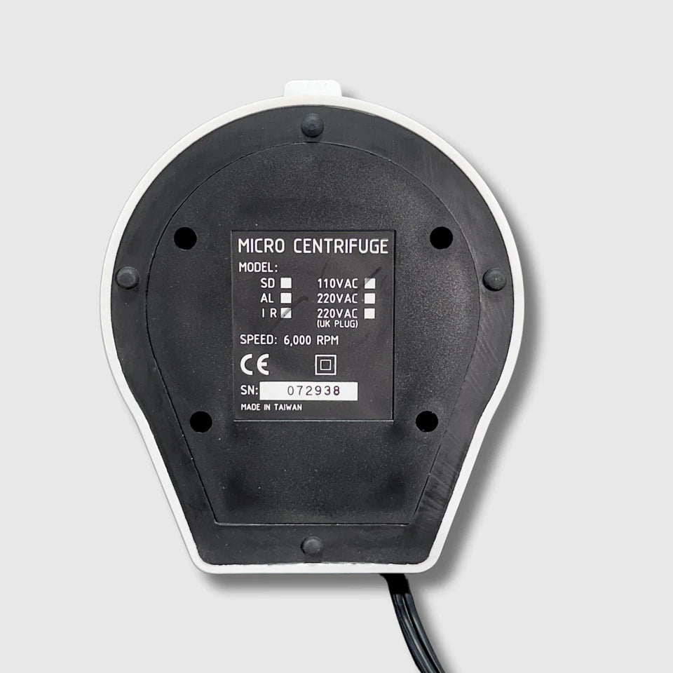USA Scientific Micro Centrifuge IR 110V AC | 6-Place Rotor | 6,000 RPM