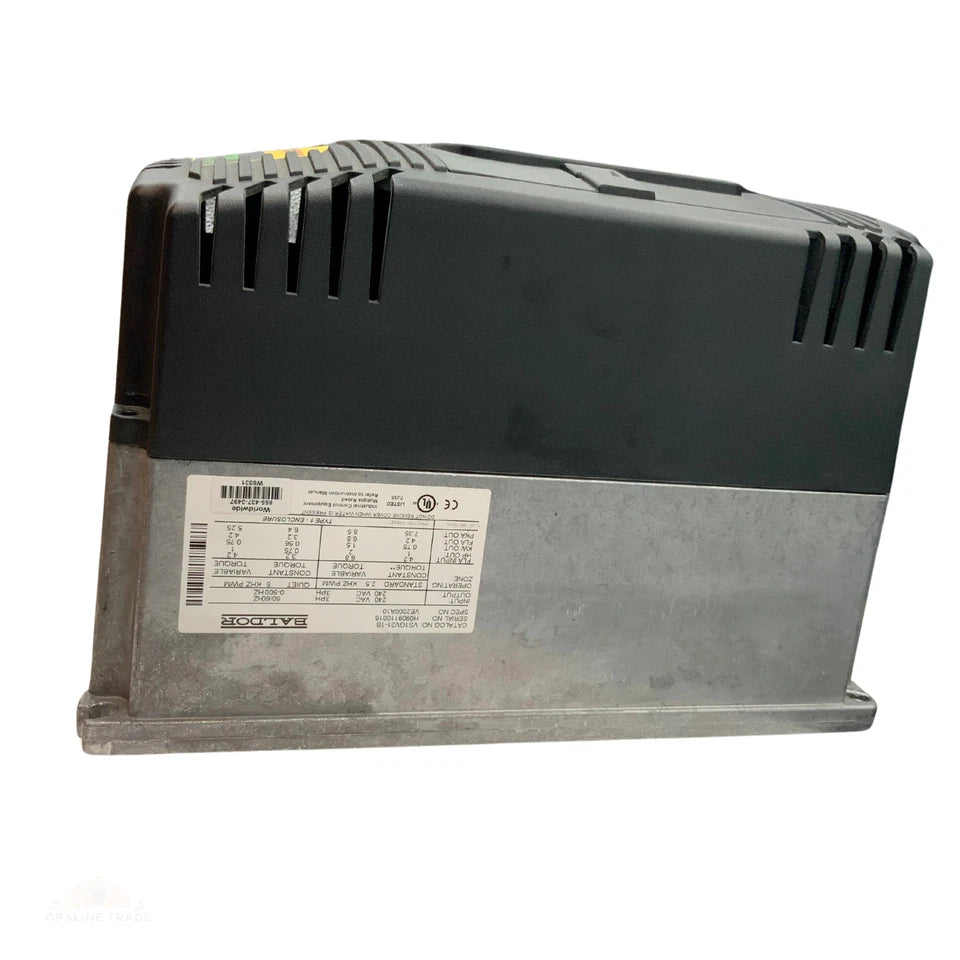BALDOR VS1GV21-1B 1HP NEMA1 230VAC 3PH High Performance Closed Loop Vector Drive