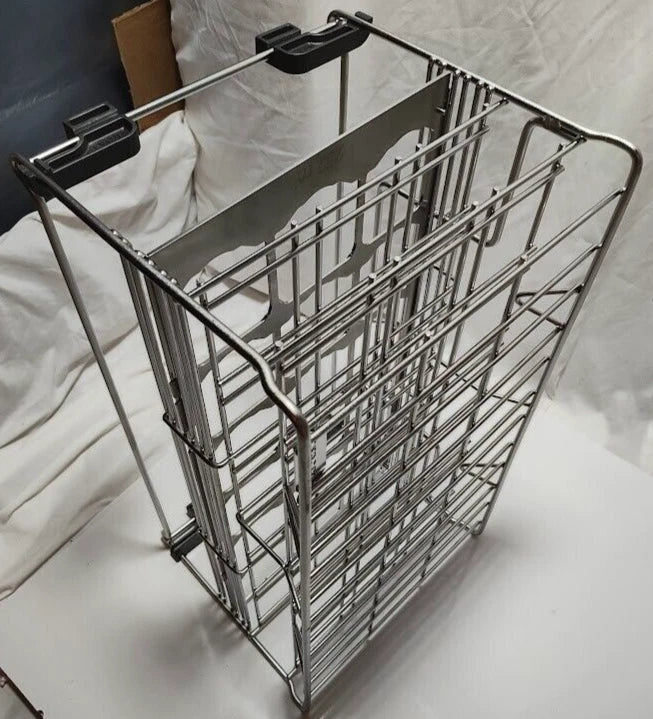 18 Rodent Water Bottle Crate BC-Matic w/ Sliding Lid Stainless Steel 9LBCBM18263