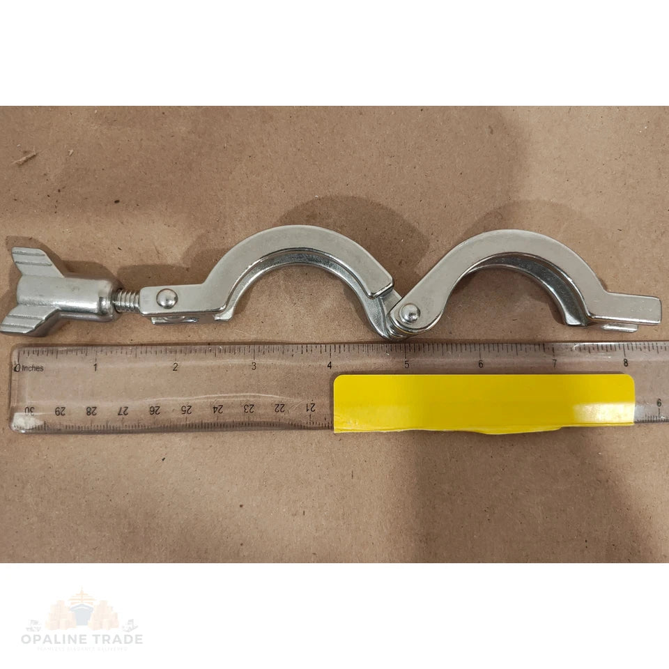 VNE 2" ID Stainless Steel Sanitary Clamp S190401-3 for Secure Pipe Connections