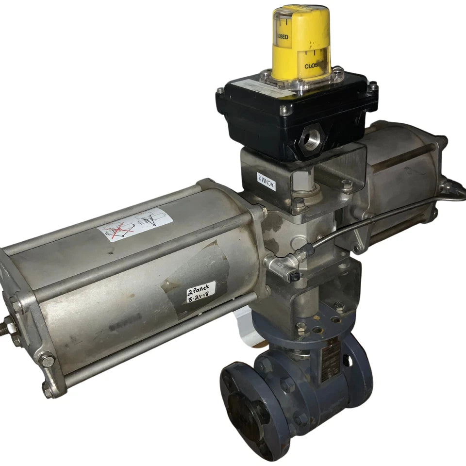Morin Rotary Actuator S-072U-S060 w/ Cooper Accuseal, Model: 1.50-CSV1.50-300#RF