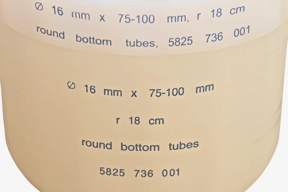 Eppendorf S-4-104 Rotor Adapter 20 x 5.5 - 12 mL round-bottom Tubes (Pack of 2)