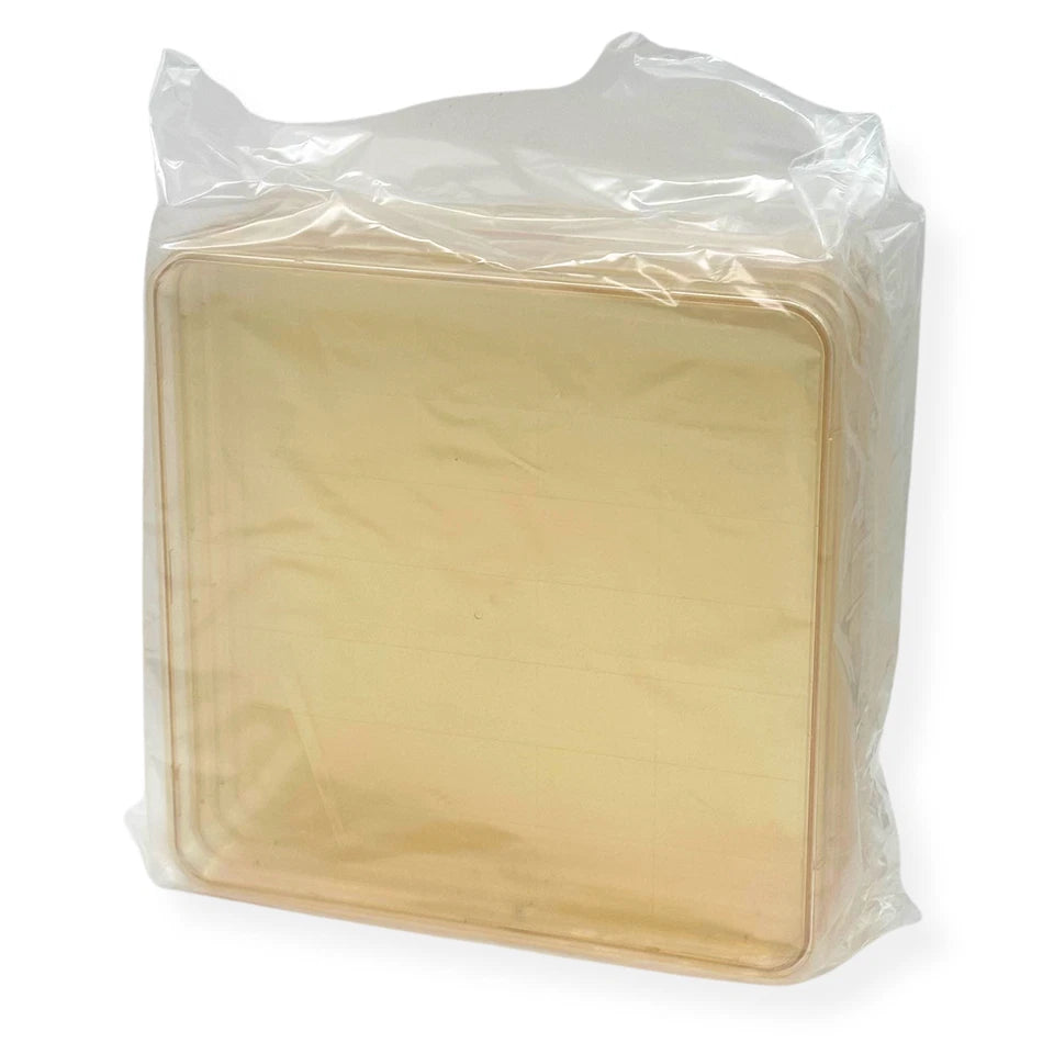 BD Falcon Nunc Square BioAssay Cell Culture Dish 241×20mm, Gridded, Lids, 5 Pack