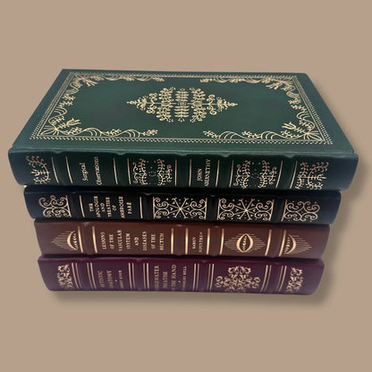 Set of 4 -Special Classics of Surgery Library Gryphon Edition Leather Hardcovers