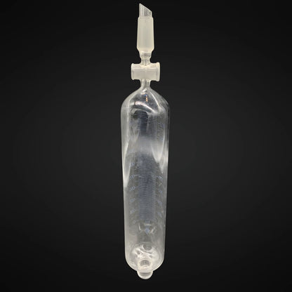 SGA Glass Cylindrical Seperatory Addition Funnel 1000ml Graduated, 24/40 | 24/25