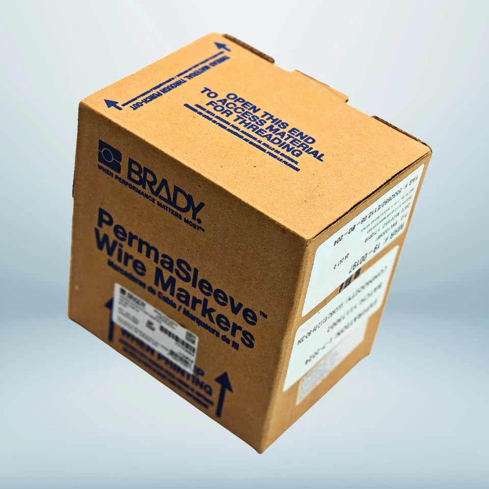 Brady PS-094-2-BK-S PermaSleeve Heat Shrink Wire Marking Sleeves 3/32" x 2", BLK