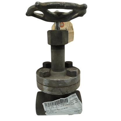 VOGT VALVE 1-1/2 in. Forged CARBON Steel Conventional Port Threaded Gate Valve