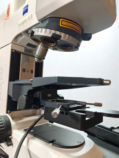 Zeiss Axio Scope.A1 Microscope w/ LED Illuminator, 20x Objective, 10x Eyepieces