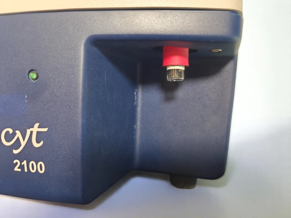Set of 2 ViroCyt 2100 Virus Counter Lab Analyzers w/ Manual & Power Supply