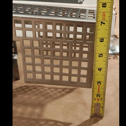 Custom Heavy-Duty Metal Machine Enclosure / Cover / Guard - OPEN | 32X3X7 | 6LBS