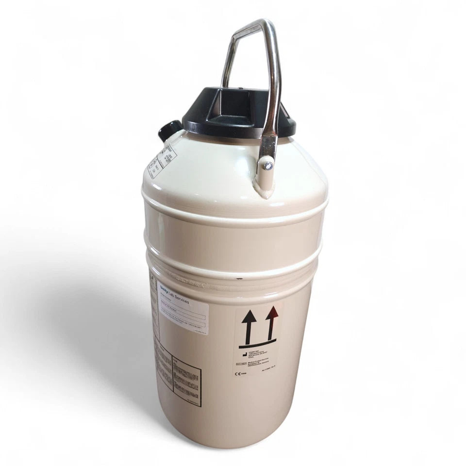 Thermo LN2 Transfer Vessel 10 Liters Dewar Flask Cryogenic Liquid Nitrogen Tank