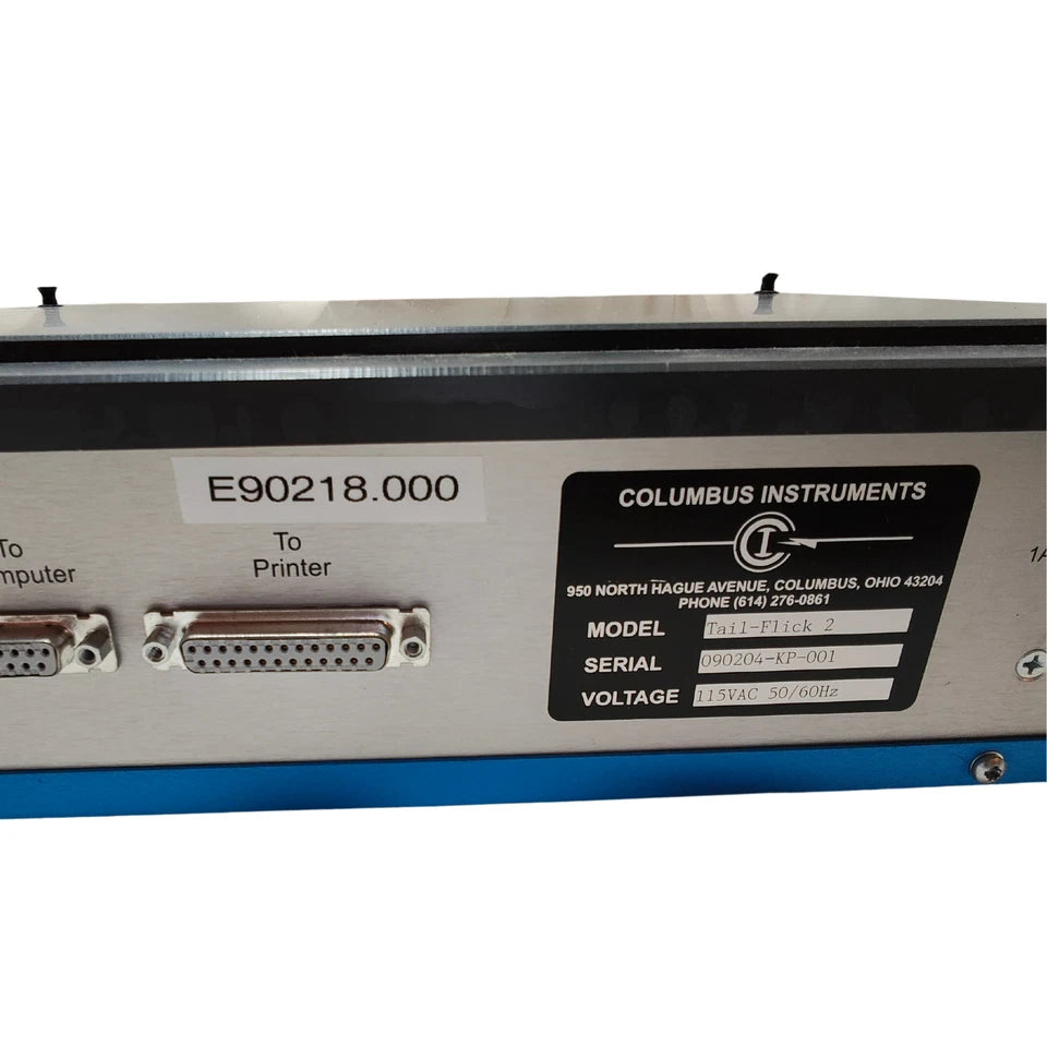 Columbus Instruments Tail Flick Analgesia Apparatus (Tail-Flick 2) 115V 50/60Hz