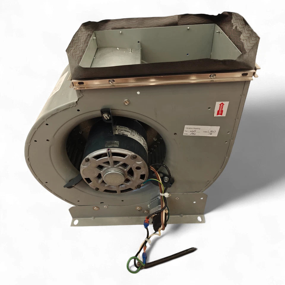 Complete HVAC Direct-Drive Blower Assembly with Genteq 1/3HP 115V 1075RPM Motor