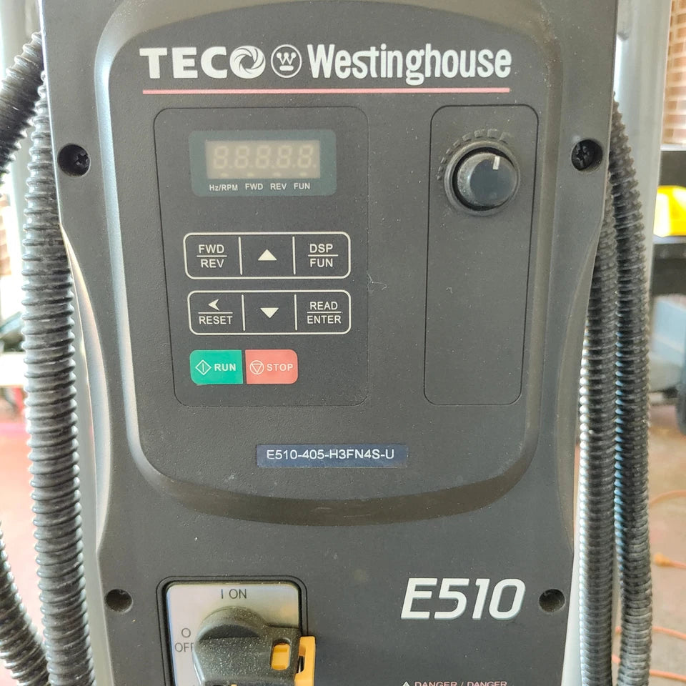 5HP Vertical Multistage Centrifugal Pump w/ 3 Phase Motor & E510 VFD, on Cart