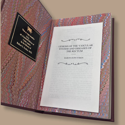 Set of 4 -Special Classics of Surgery Library Gryphon Edition Leather Hardcovers