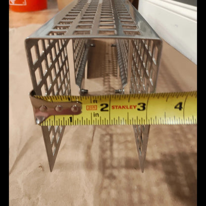 Custom Heavy-Duty Metal Machine Enclosure / Cover / Guard - OPEN | 32X3X7 | 6LBS
