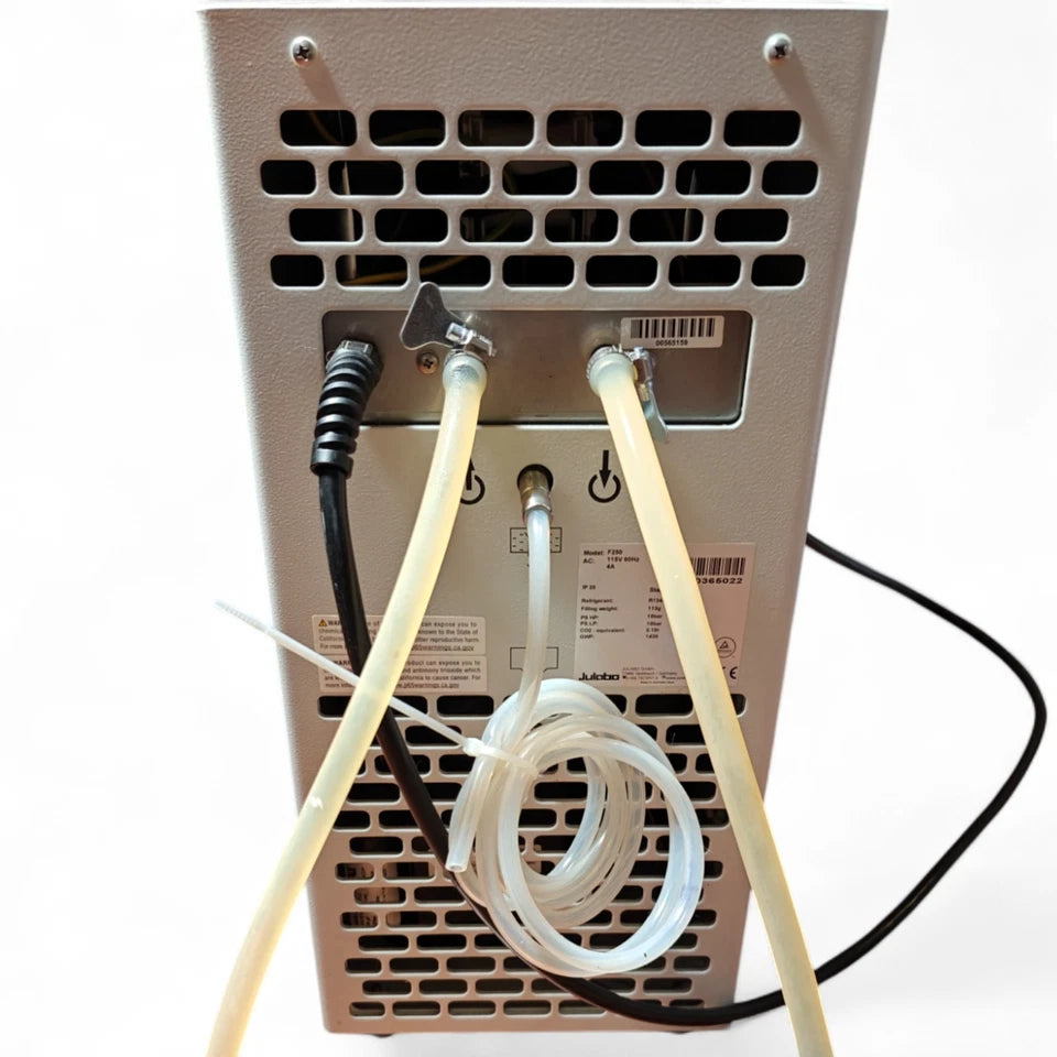 Julabo F250 Recirculating Cooler Chiller -10°C to +40°C PID Control 115V LED
