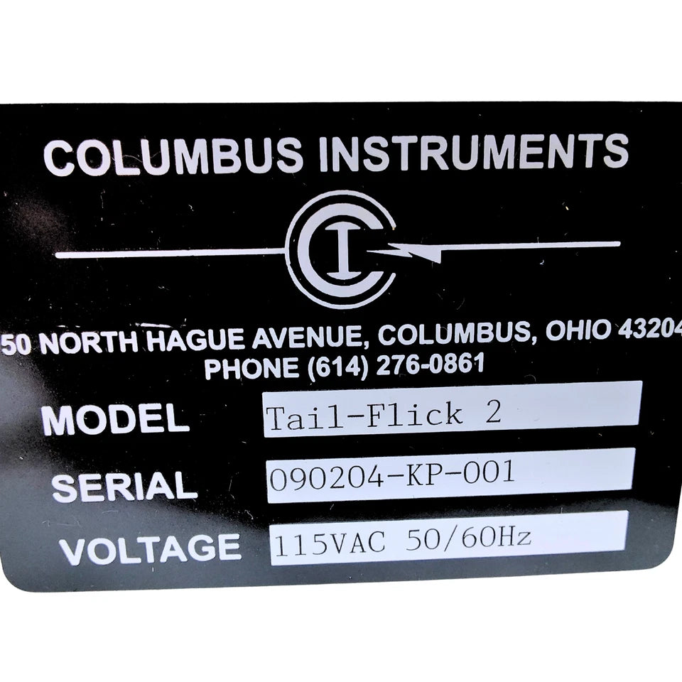 Columbus Instruments Tail Flick Analgesia Apparatus (Tail-Flick 2) 115V 50/60Hz