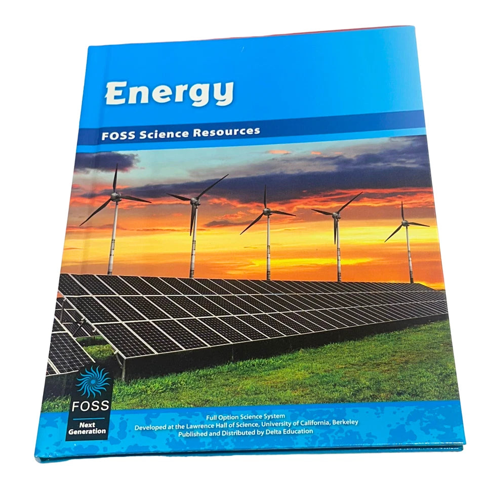 FOSS Energy Hardcover Book Delta Education Science Student Learning Resource