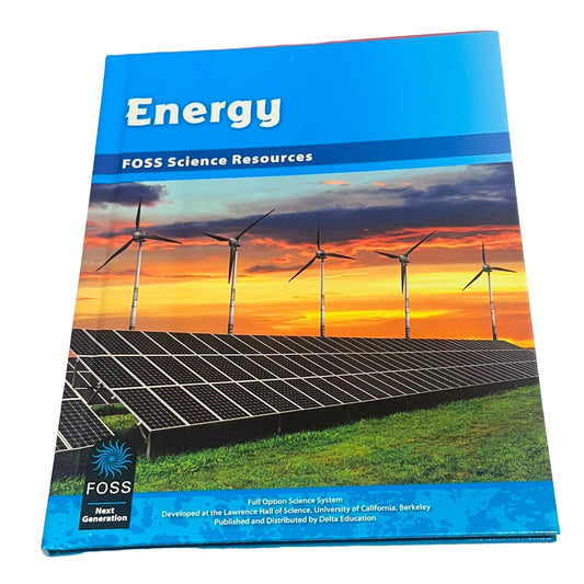 FOSS Energy Hardcover Book Delta Education Science Student Learning Resource