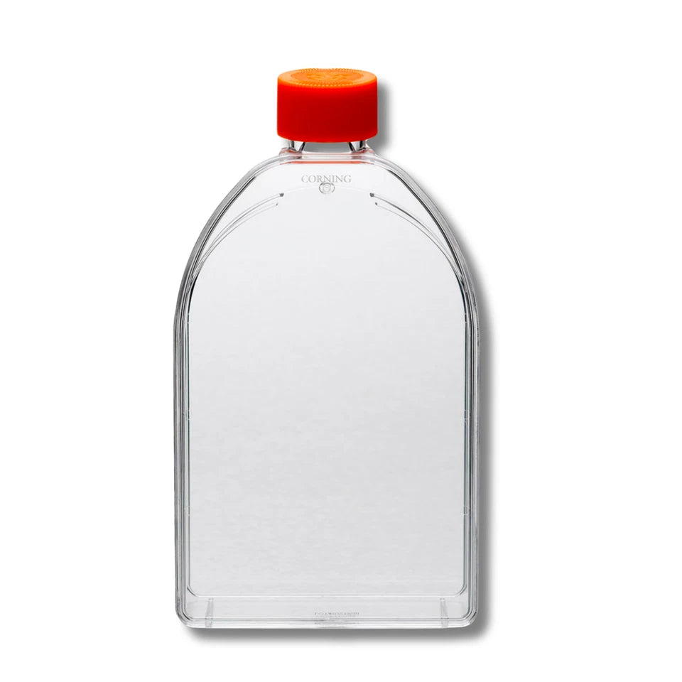 CORNING 430825 150cm² Flask - Cell Culture, Canted Neck, Vent Cap, Sterile, 5/Pk