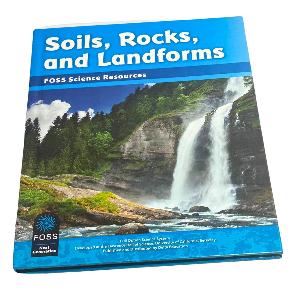 FOSS Soils, Rocks, and Landforms Hardcover Book Delta Education Science Resource