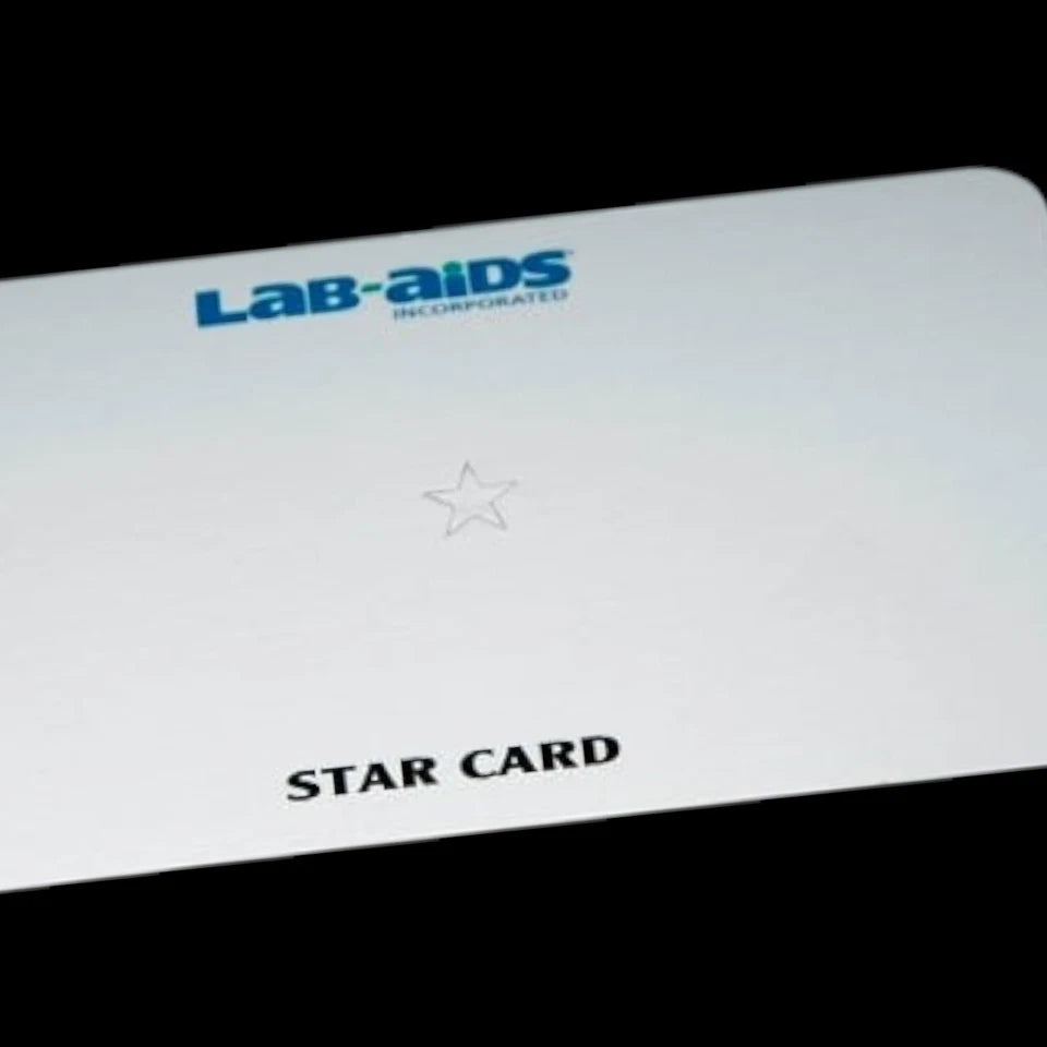 LAB AIDS Star Card for Phospho-Box PDC-ES03A – Science Teaching Aid