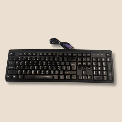 AOpen 3 Keyboard Bundle (KM-826) Wired PS/2 Port Plug & Play Connection