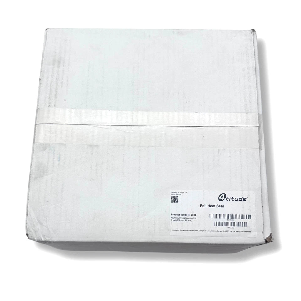 4titude 4ti-0535 Foil Heat Seal For PCR Plates 1 Roll (610m x 78mm) | Pierceable