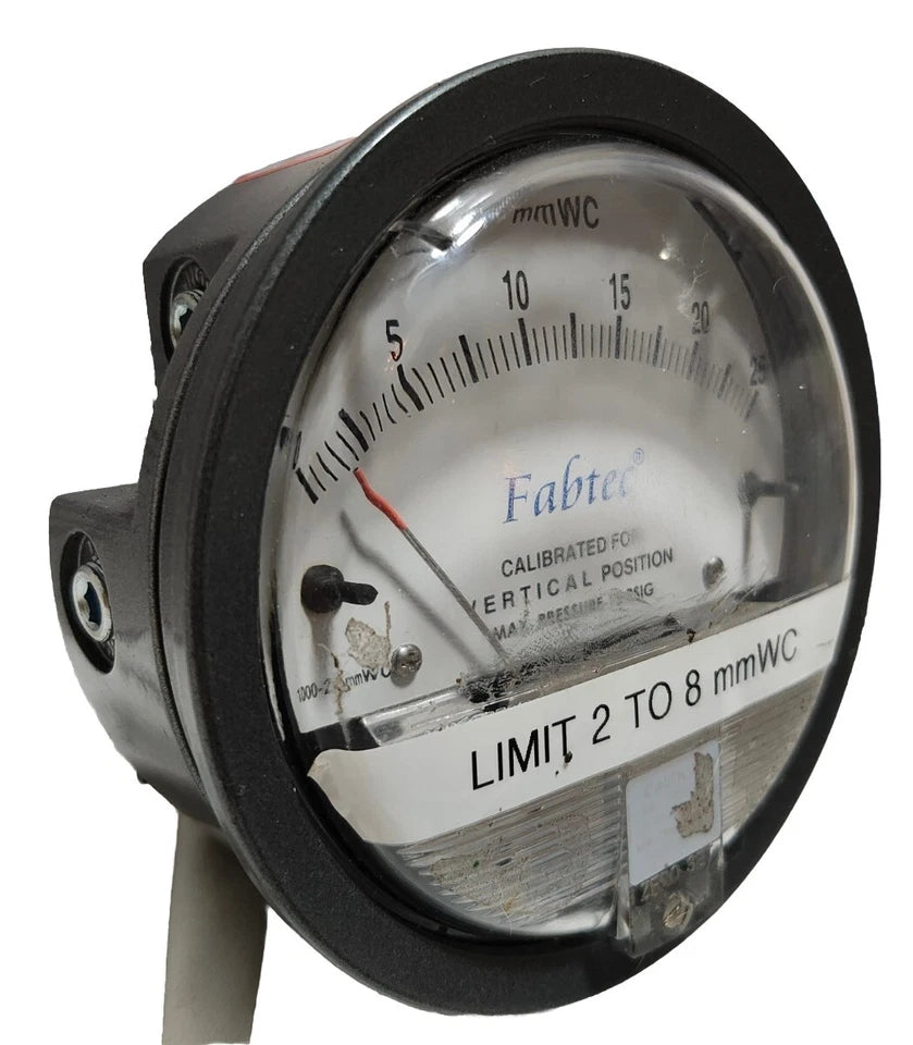 Dwyer Differential Pressure Gauge 15psig 1000-25mmWC | CALIBRATED | Manometer